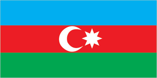 Vlag van Azerbeidzjan