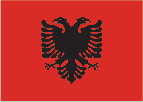 Vlag van Albanië