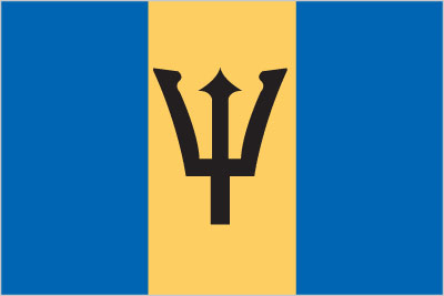 Vlag van Barbade