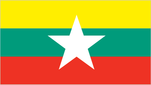 Vlag van Myanmar