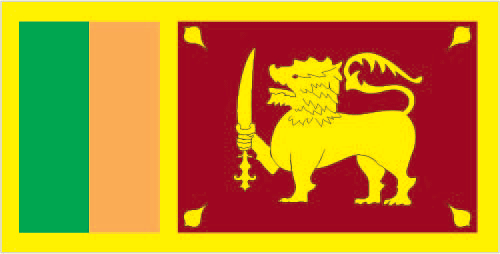 Vlag van Sri Lanka