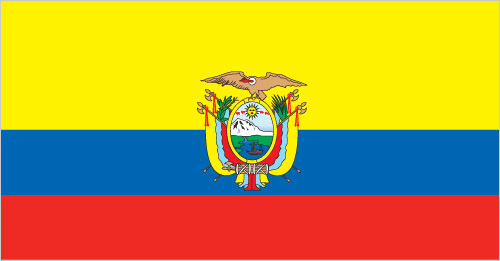 Vlag van Ecuador