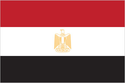 Vlag van Ägypten