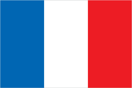 Vlag van Frankreich