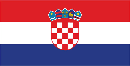 Vlag van Croatia