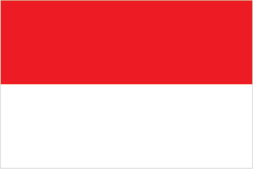 Vlag van Indonesien