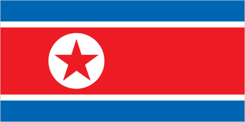 Vlag van Noord Korea