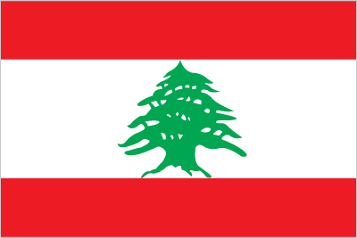 Vlag van Libanon