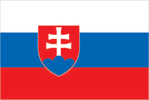 Vlag van Die Slowakei