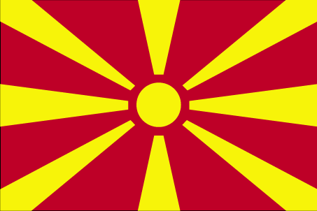 Vlag van Macédoine