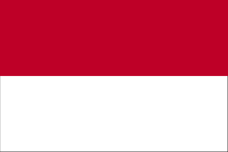 Vlag van Principauté de Monaco