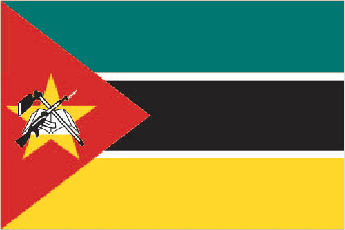 Vlag van Mosambik