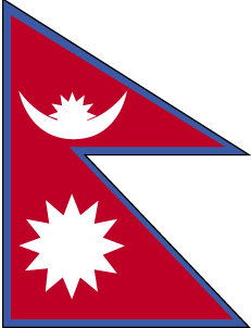 Vlag van Nepal