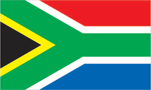 Vlag van Zuid Afrika