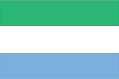 Vlag van Sierra Leone