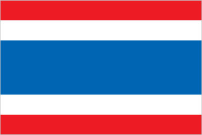 Vlag van Thailand