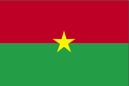 Vlag van Burkina Faso