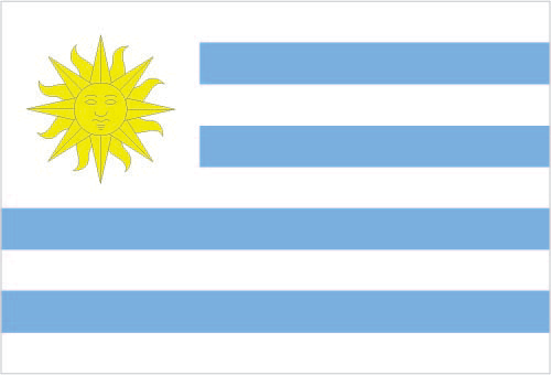 Vlag van Uruguay