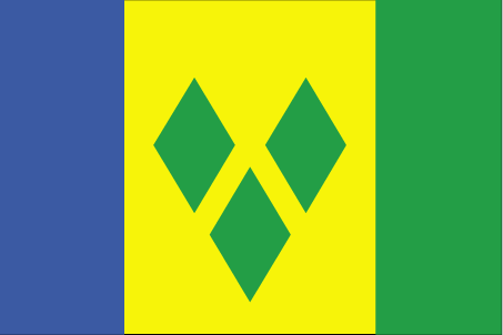 Vlag van Saint Vincent en de Grenadines