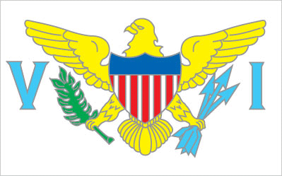 Vlag van United States Virgin Islands