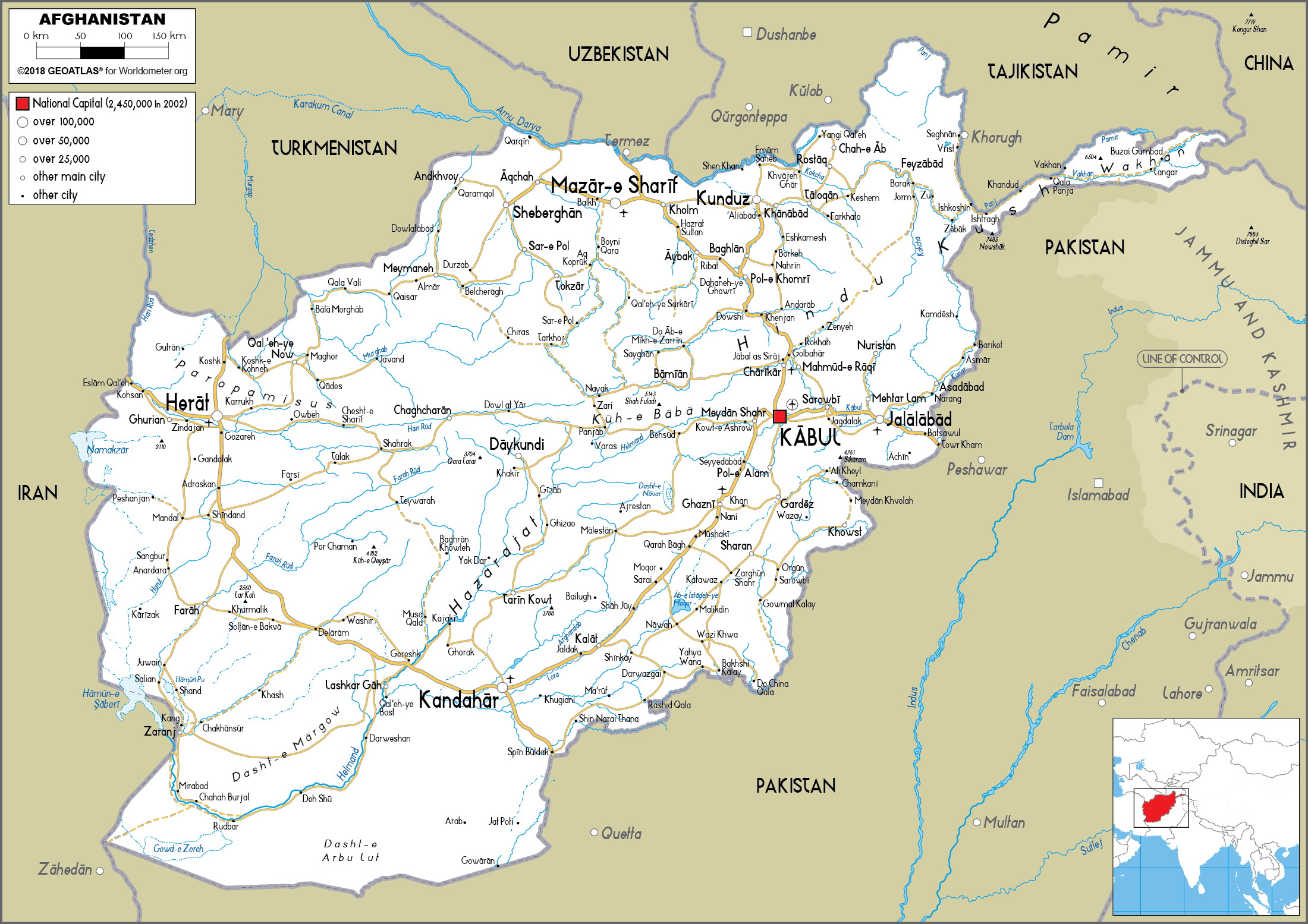 Afghanistan Road Map 