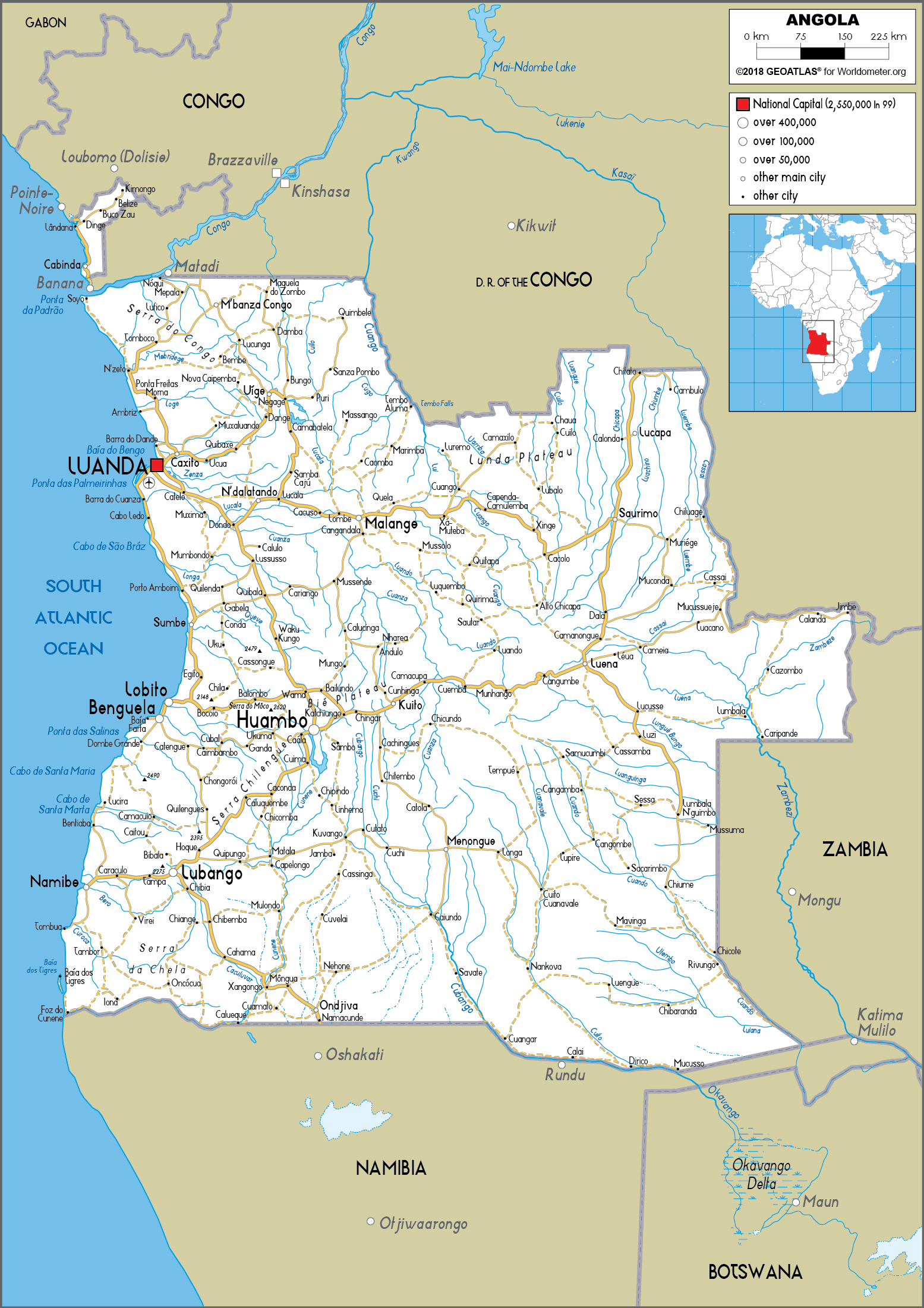 Angola Road Map 