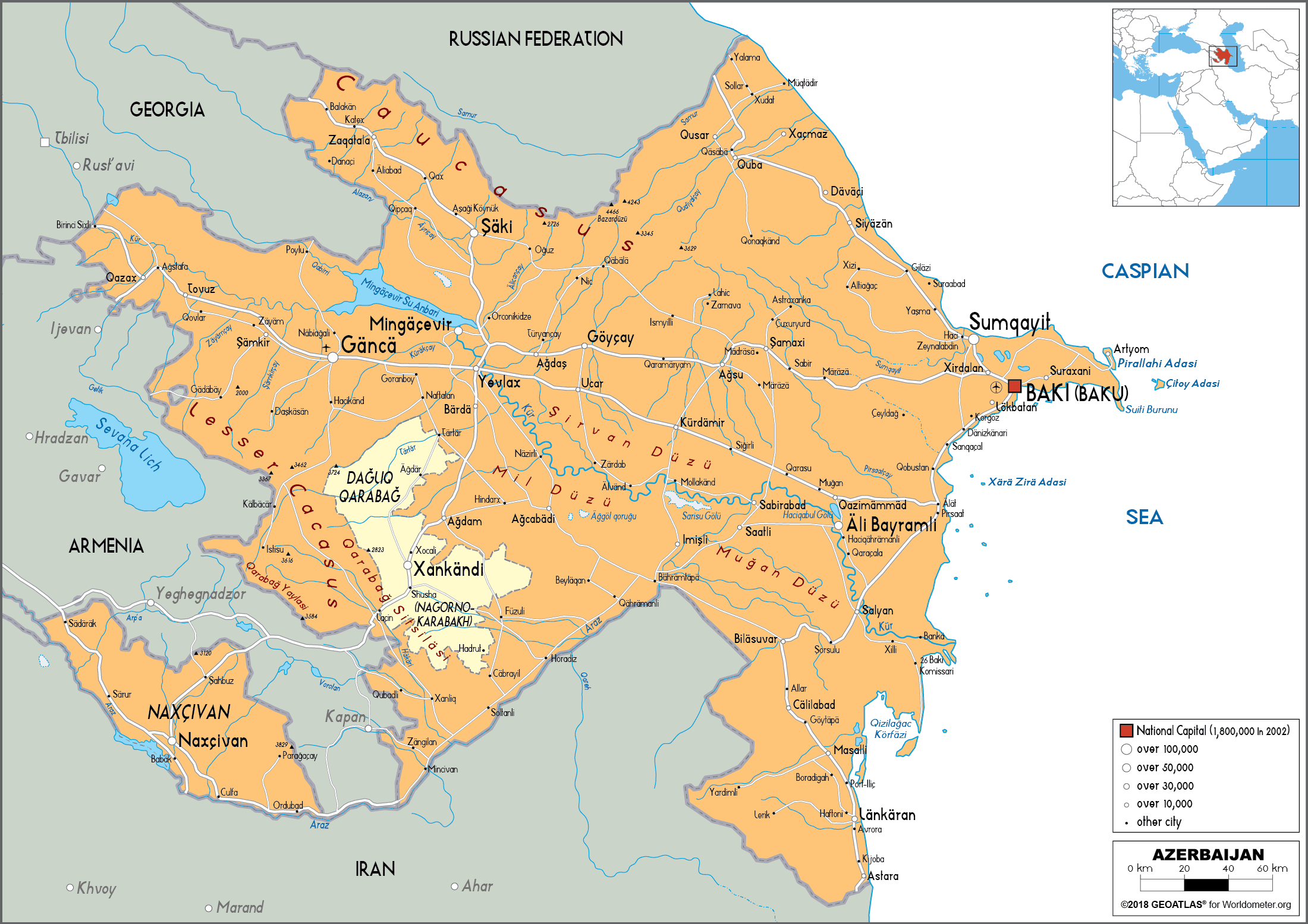 Christchurch Zuřivý obdivovat azerbaycan map čistě Zamilovaný Mám ...