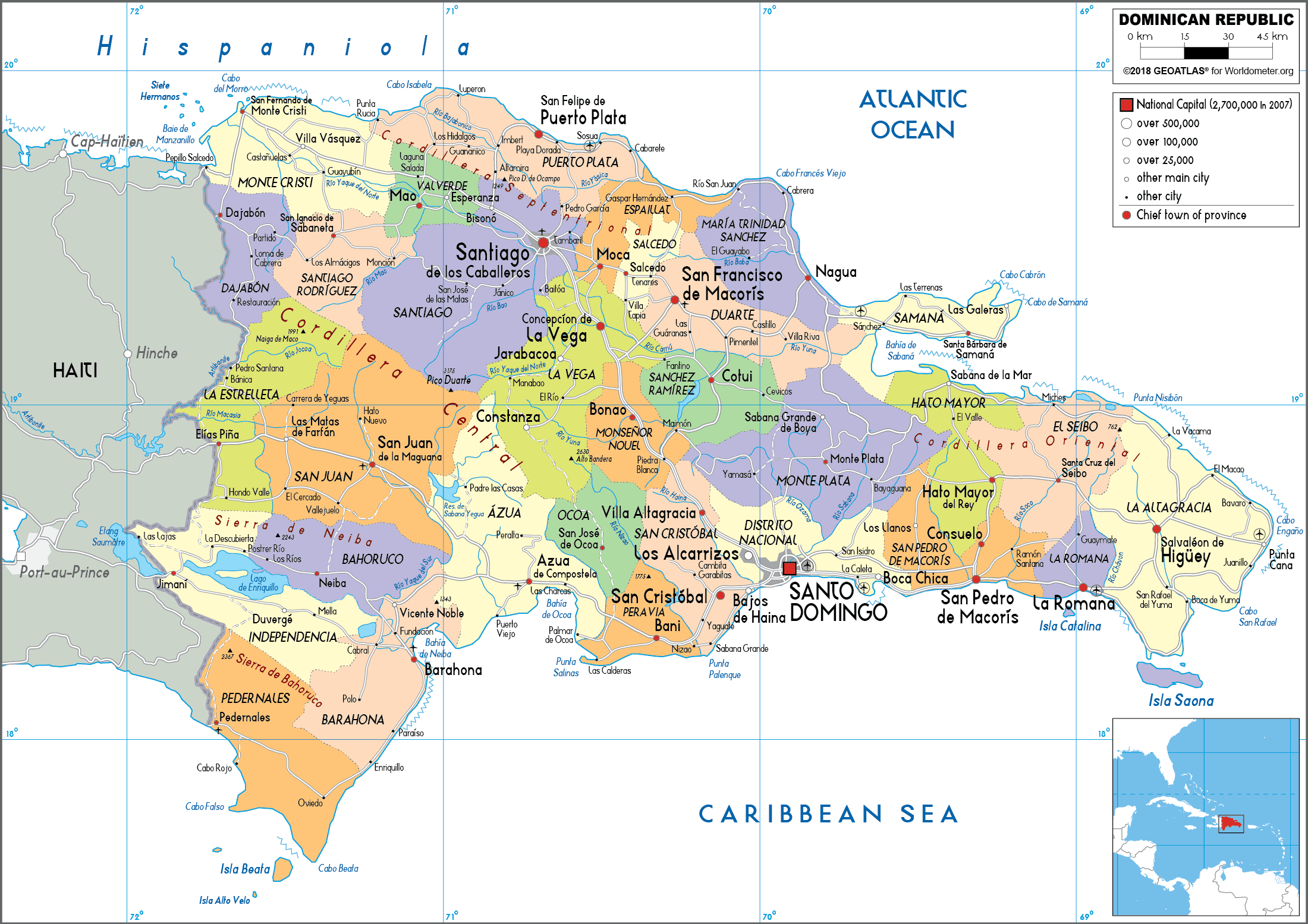 Cuál es la capital de república dominicana