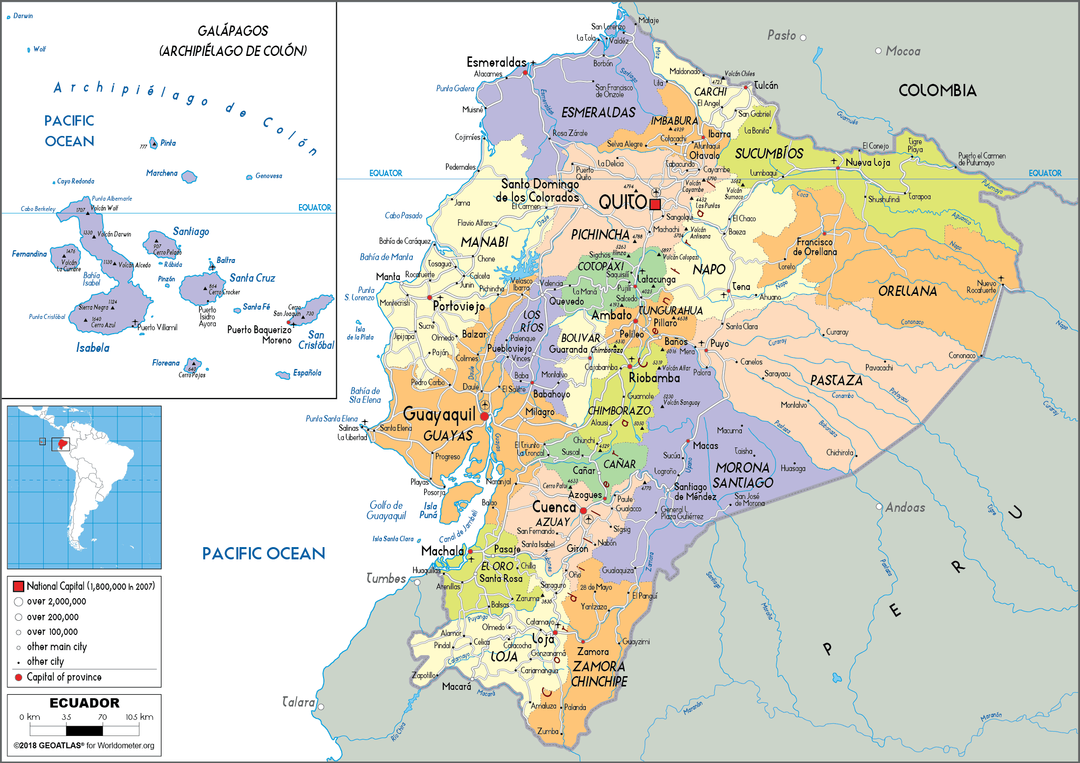 World Map - Worldometer