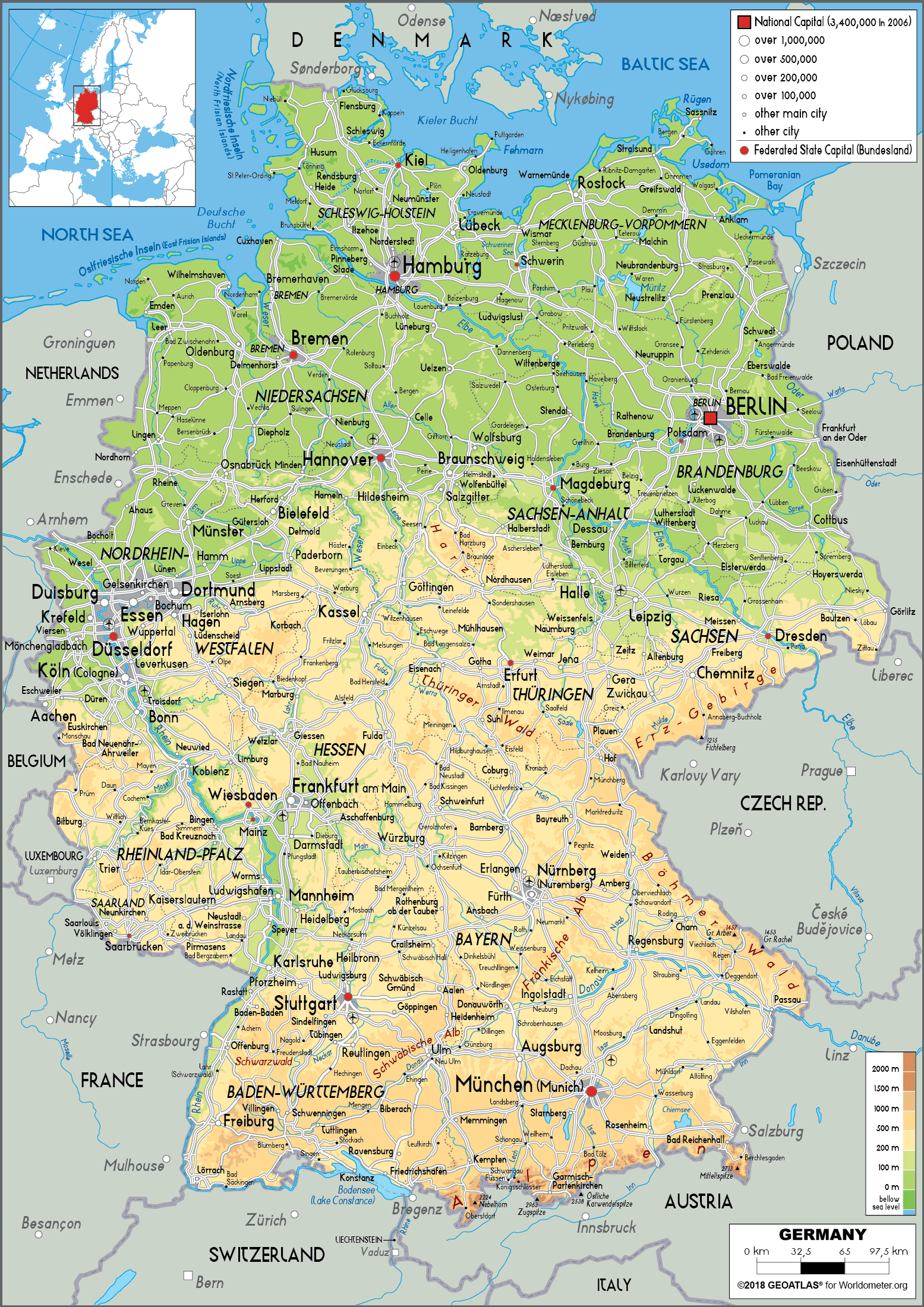 World Map - Worldometer