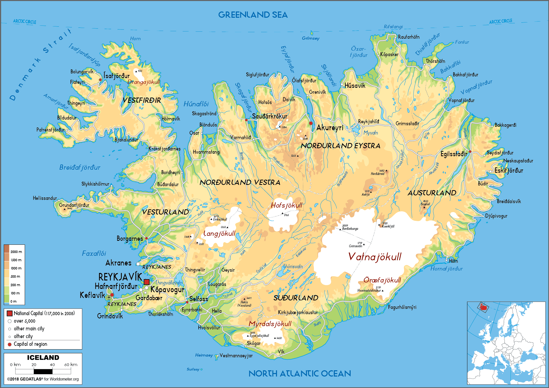 large-size-physical-map-of-iceland-worldometer