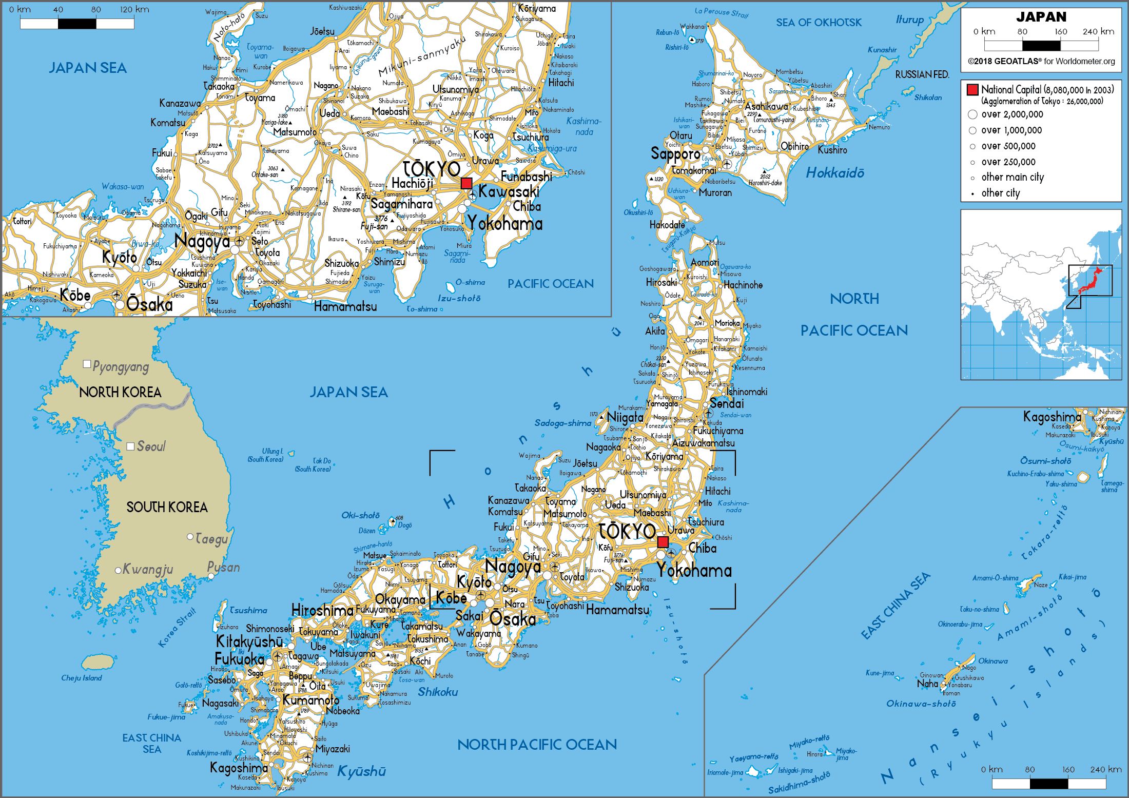 Japanese Map