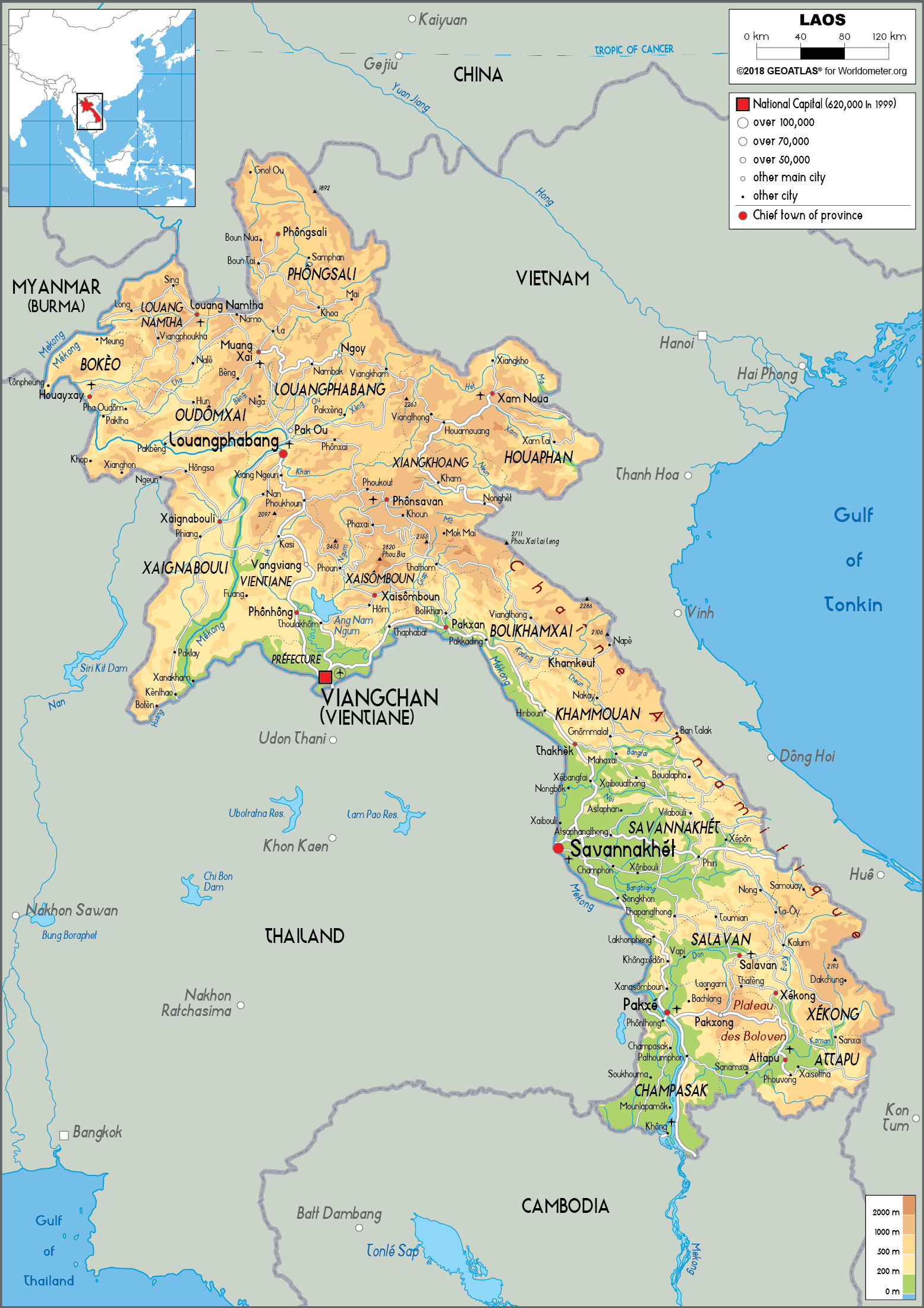 Лаос особенности страны