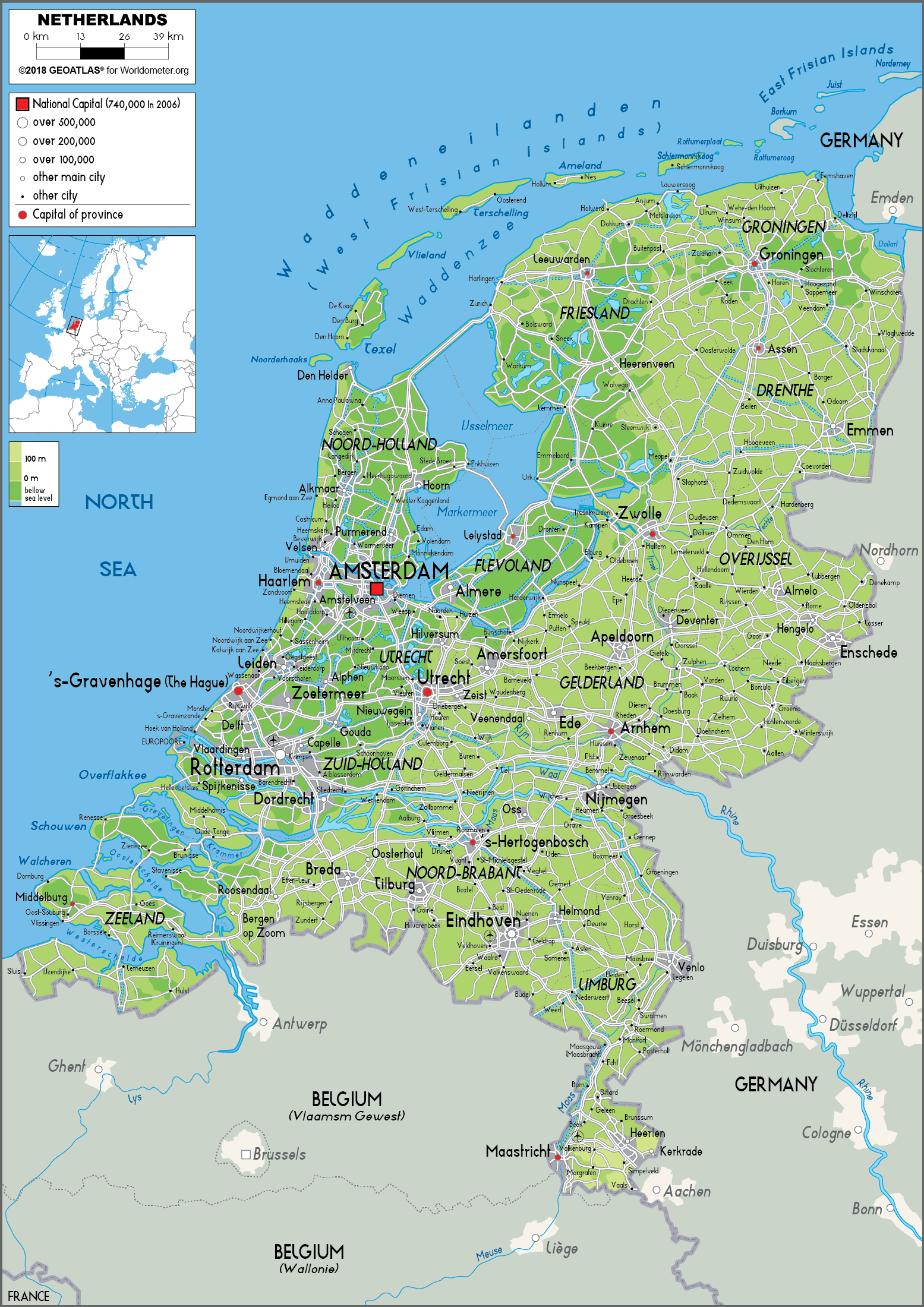 World Map - Worldometer