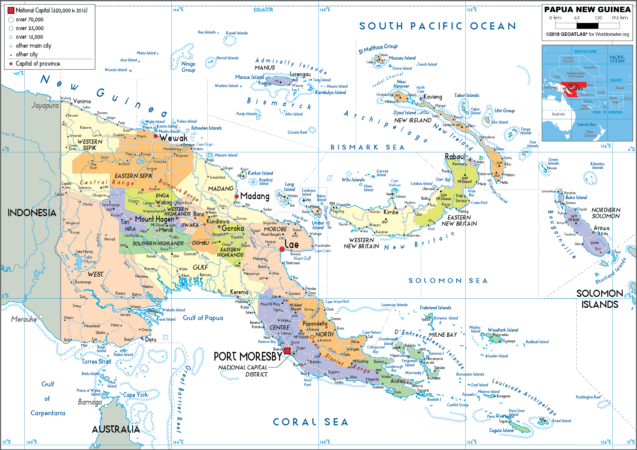 26 Papua New Guinea Map - Map Online Source