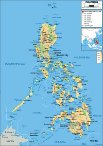Maps of the Philippines - Worldometer