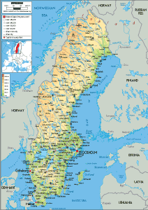 29 Sweden On The World Map - Maps Online For You
