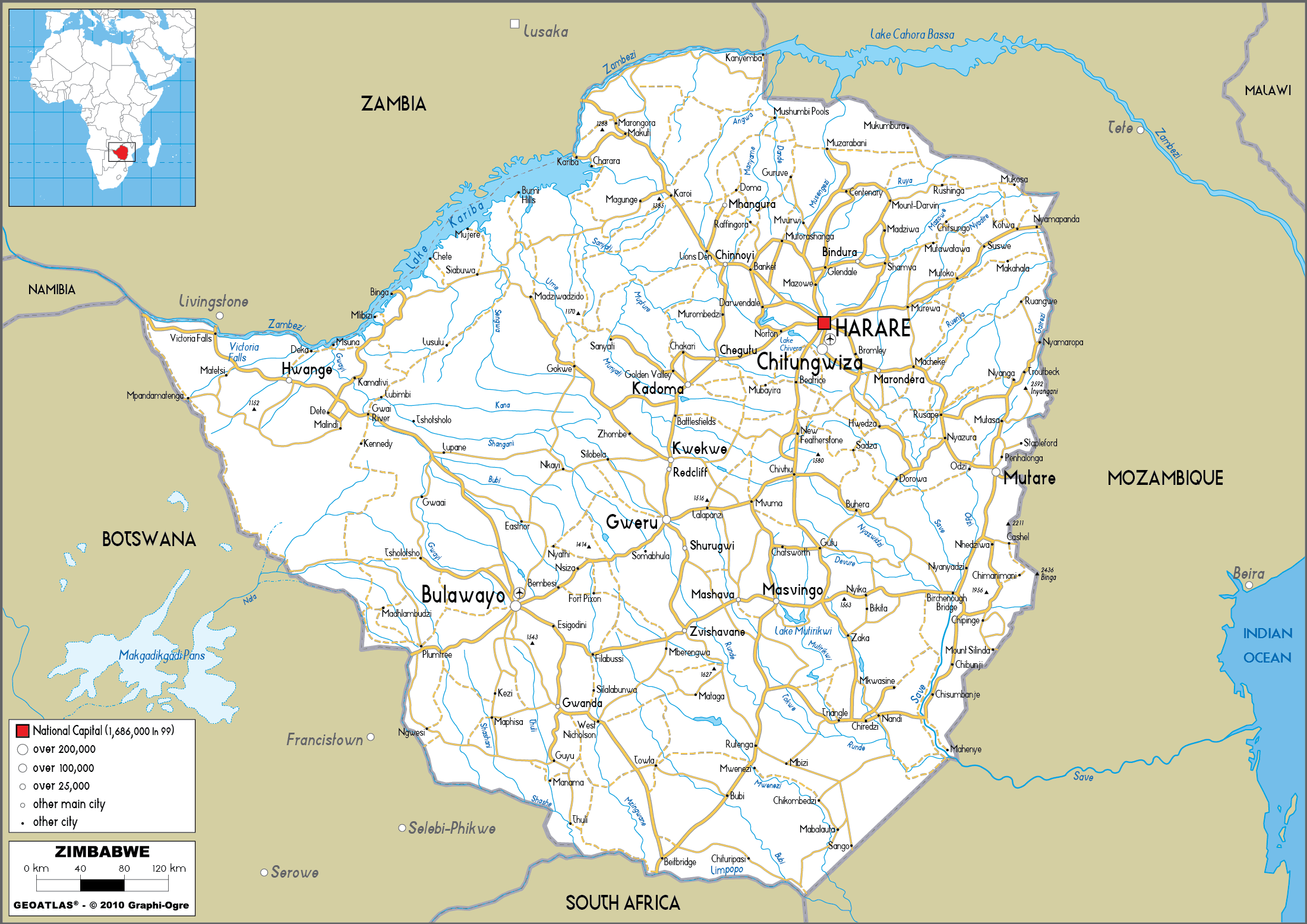 Zimbabwe Road Map 