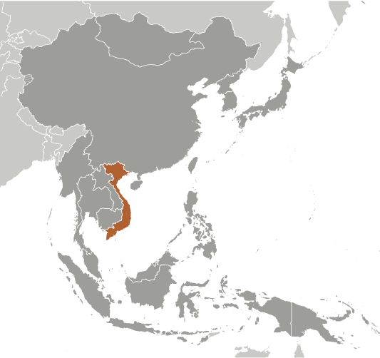 Maps Of Vietnam Worldometer