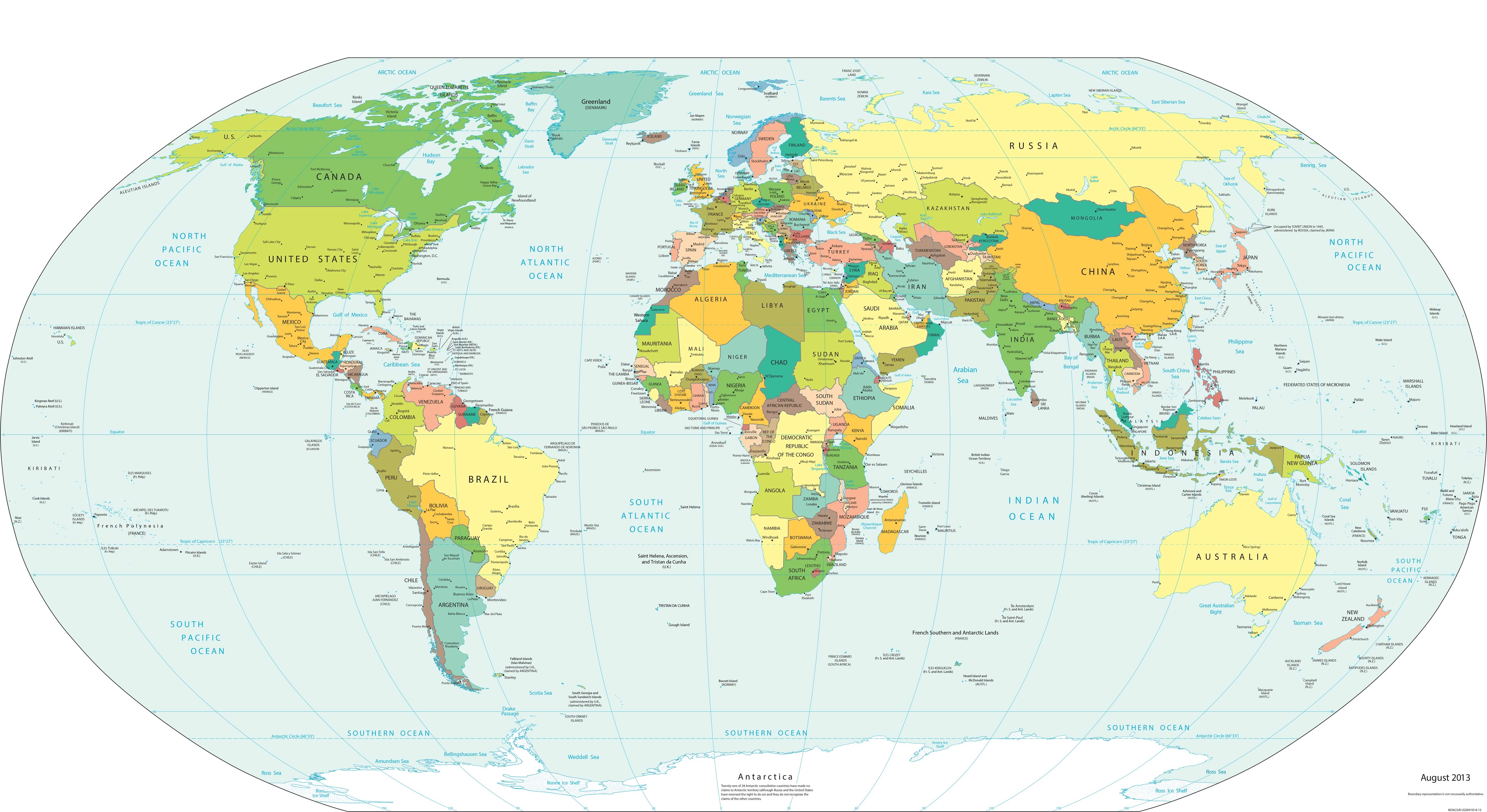 world map with countries World Map Worldometer